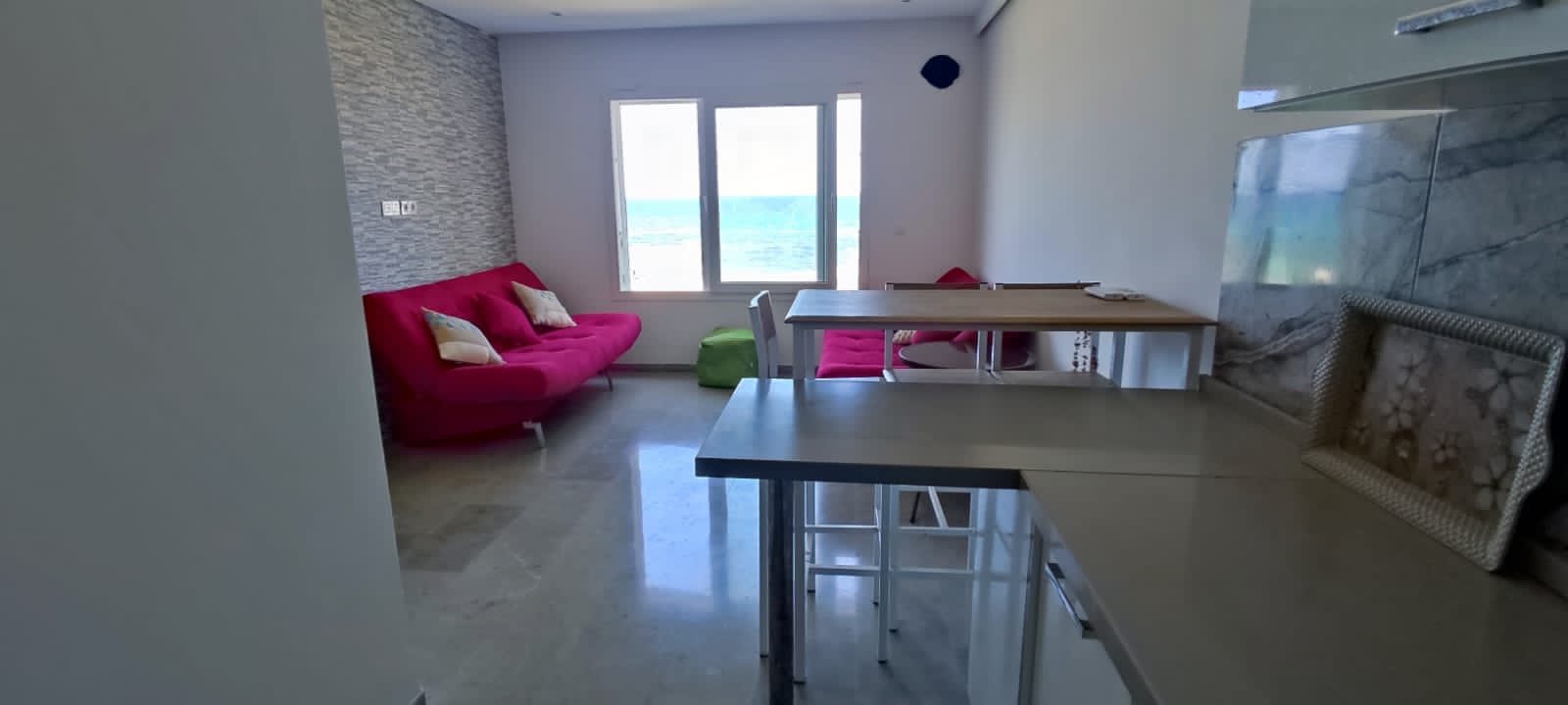 Hergla&nbsp;Hergla&nbsp;Location&nbsp;Appart. 3 pi�ces&nbsp;Appartement pieds dans l'eau