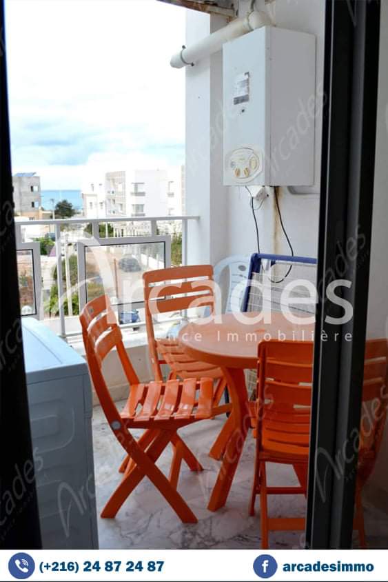 Monastir&nbsp;Monastir&nbsp;Location&nbsp;Appart. 1 pi�ce&nbsp;Jolie appartement vue sur mer