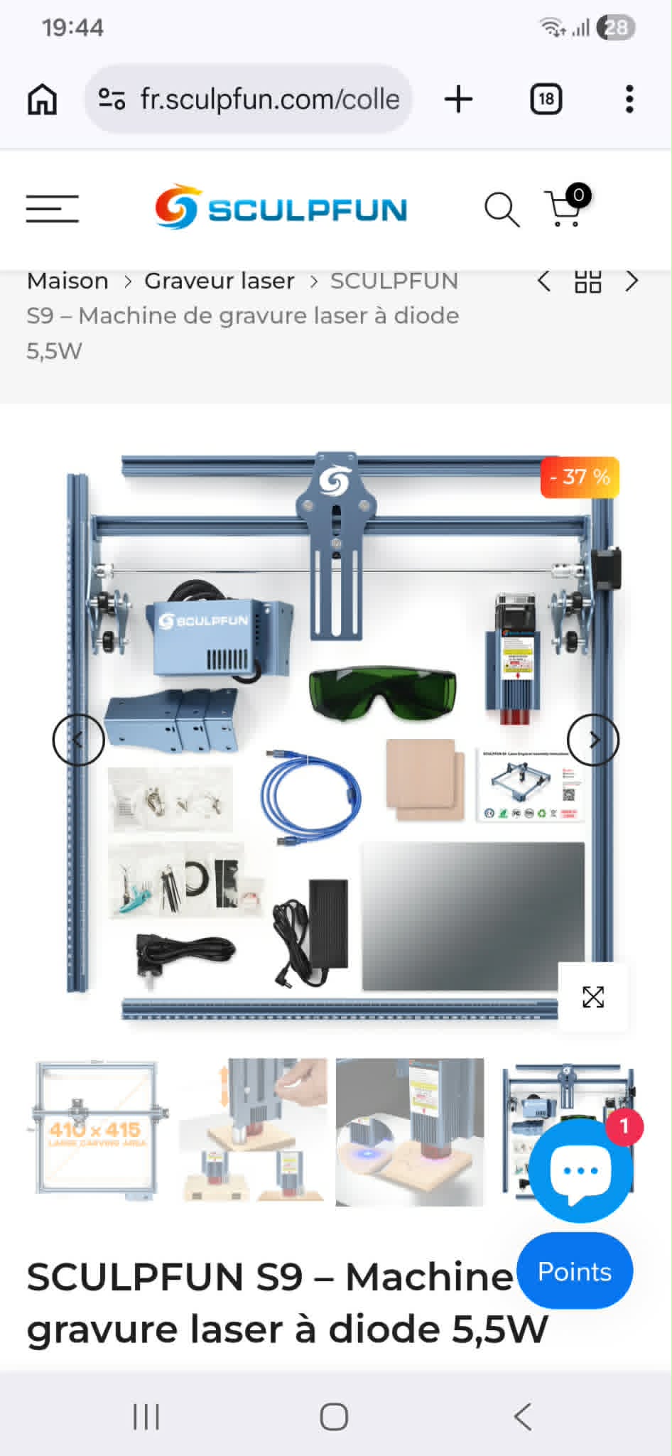La Marsa&nbsp;El Aouina&nbsp;Autre&nbsp;Autre&nbsp;Laser engraver sculpfun