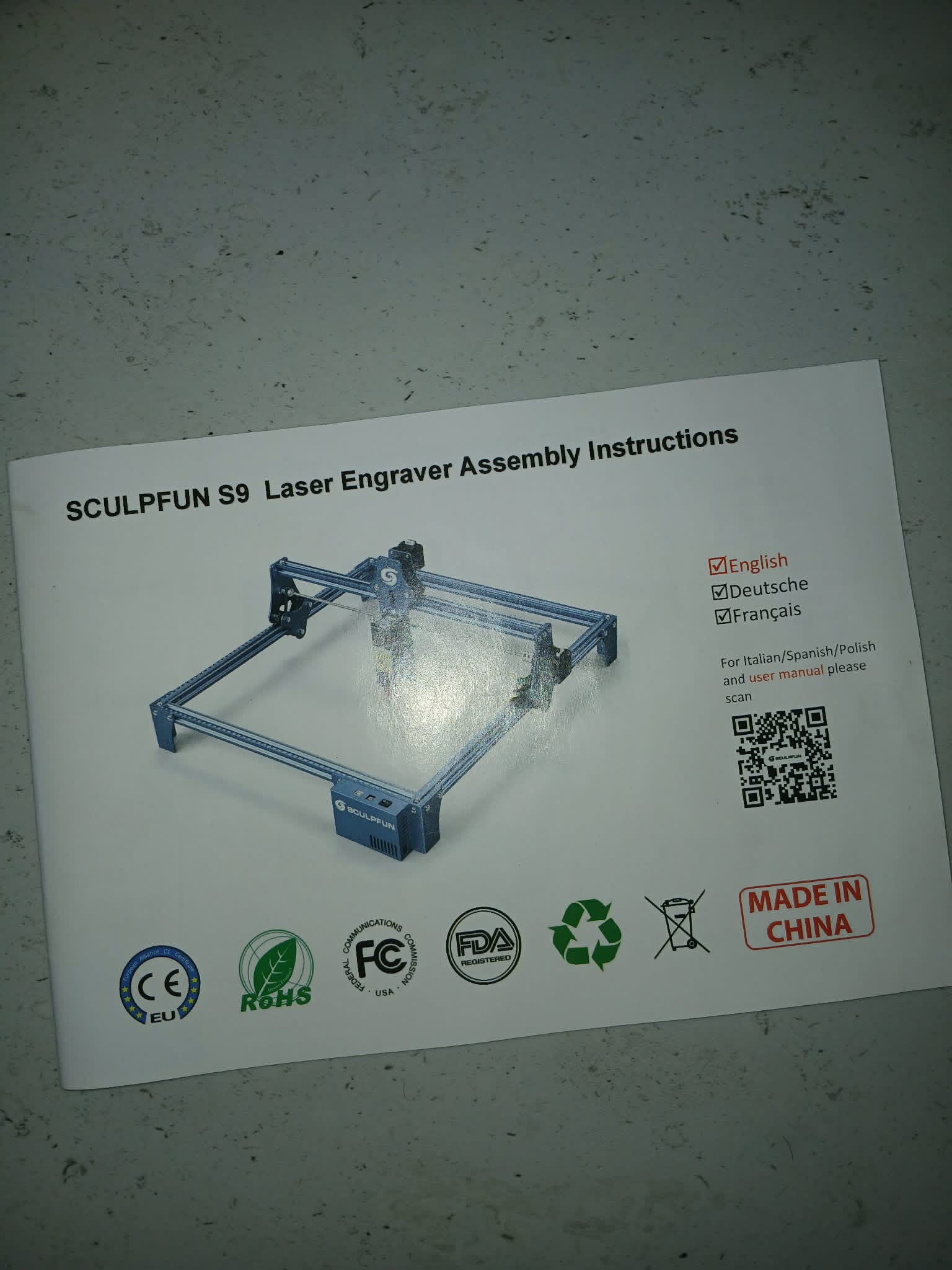 La Marsa&nbsp;El Aouina&nbsp;Autre&nbsp;Autre&nbsp;Laser engraver sculpfun