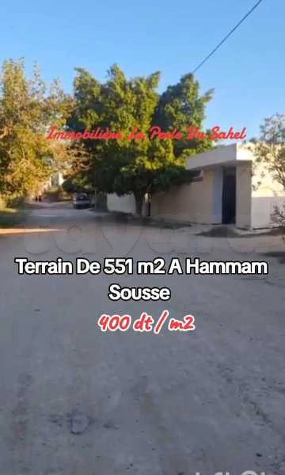 Hammam Sousse&nbsp;Hammam Sousse&nbsp;Terrain&nbsp;Terrain nu&nbsp;Un terrain � hammem sousse