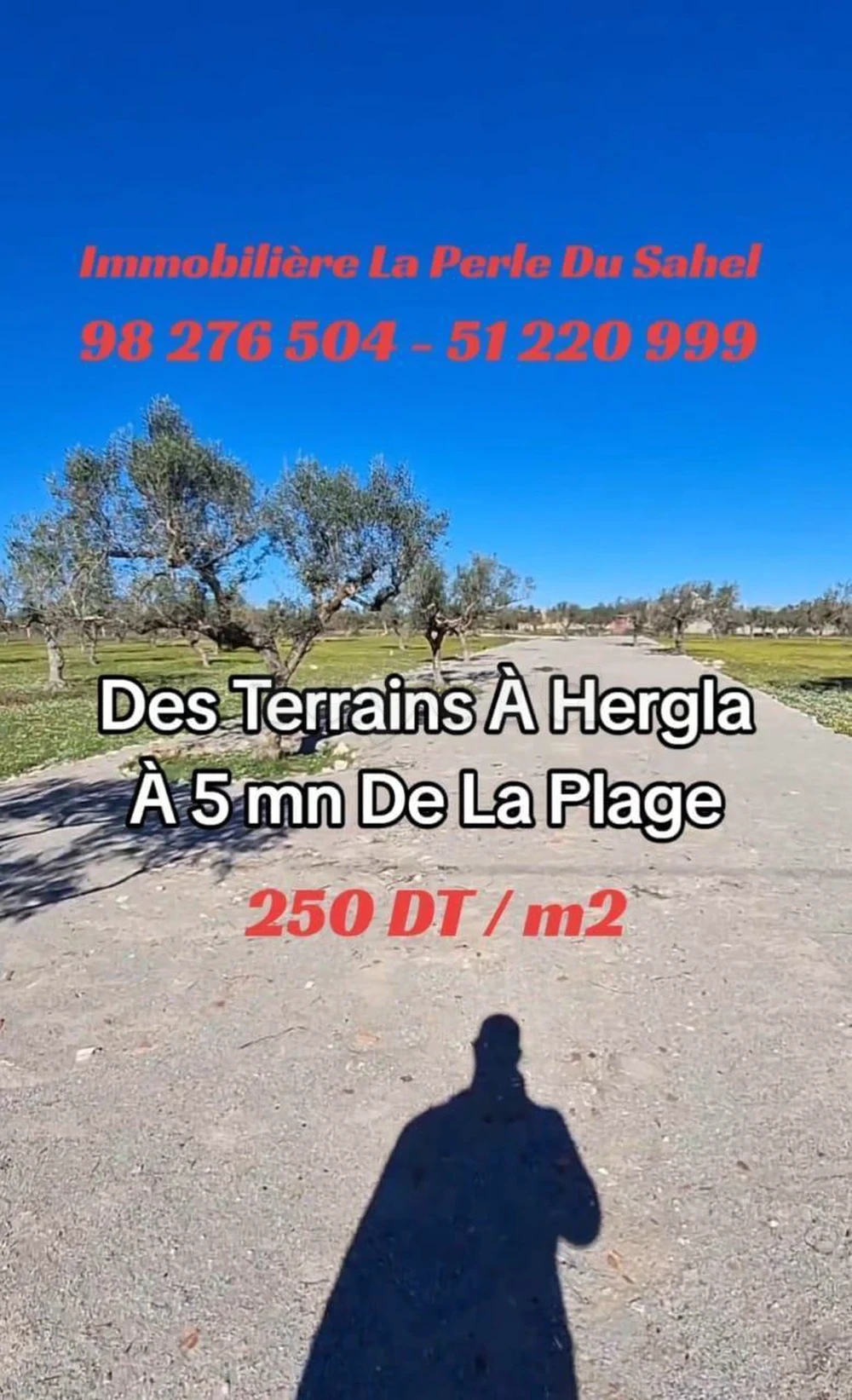 Hergla&nbsp;Hergla&nbsp;Terrain&nbsp;Terrain nu&nbsp;Terrain hergla pres salle bisen