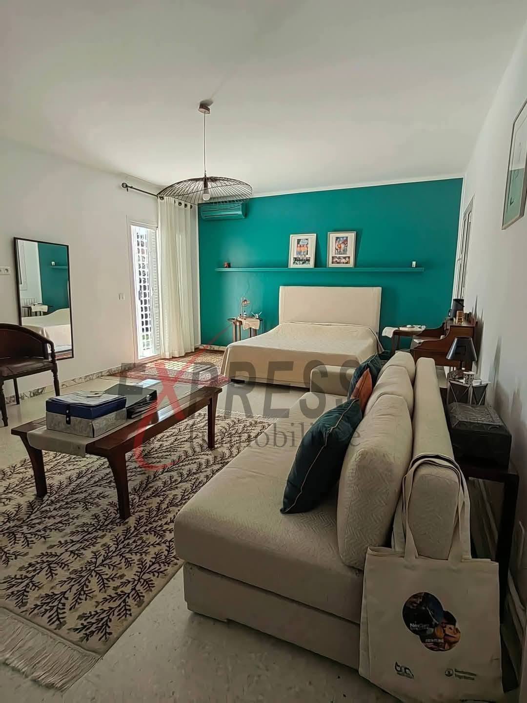 El Menzah&nbsp;El Menzah 9&nbsp;Location&nbsp;Maisons&nbsp;Une villa s4 rdc avec un tr�s grand jardin