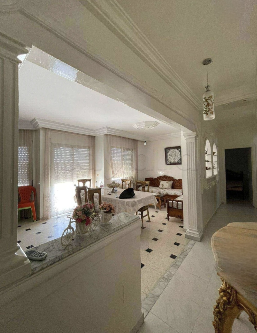 El Menzah&nbsp;El Manar 1&nbsp;Location&nbsp;Appart. 4 pi�ces&nbsp;Appartement s plus 3 meubl� � manar 1