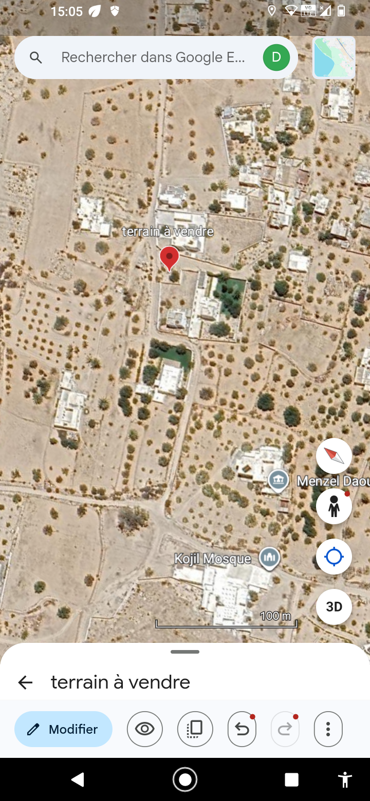 Djerba - Houmet Essouk&nbsp;Erriadh&nbsp;Terrain&nbsp;Terrain nu&nbsp;Terrain 251 m2 titr�