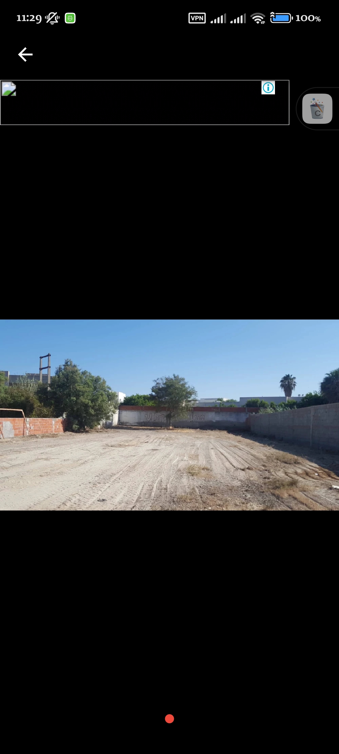 La Soukra&nbsp;Chotrana 3&nbsp;Terrain&nbsp;Terrain nu&nbsp;Particulier 800 m carr�