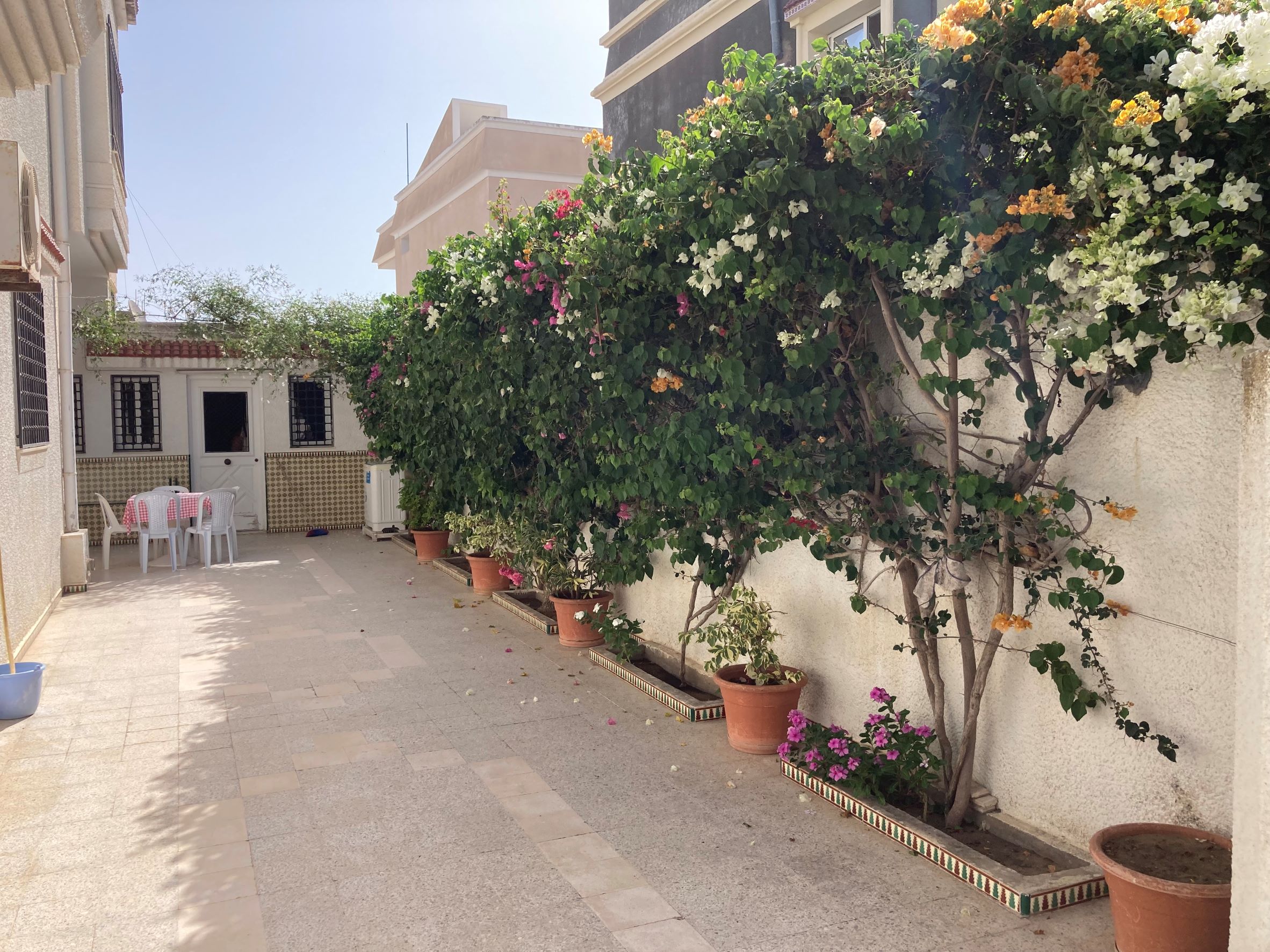 Nabeul&nbsp;Cite El Mahrsi 2&nbsp;Location&nbsp;Appart. 2 pi�ces&nbsp;Bungalow climatis� et �quip� 250 m de la plage