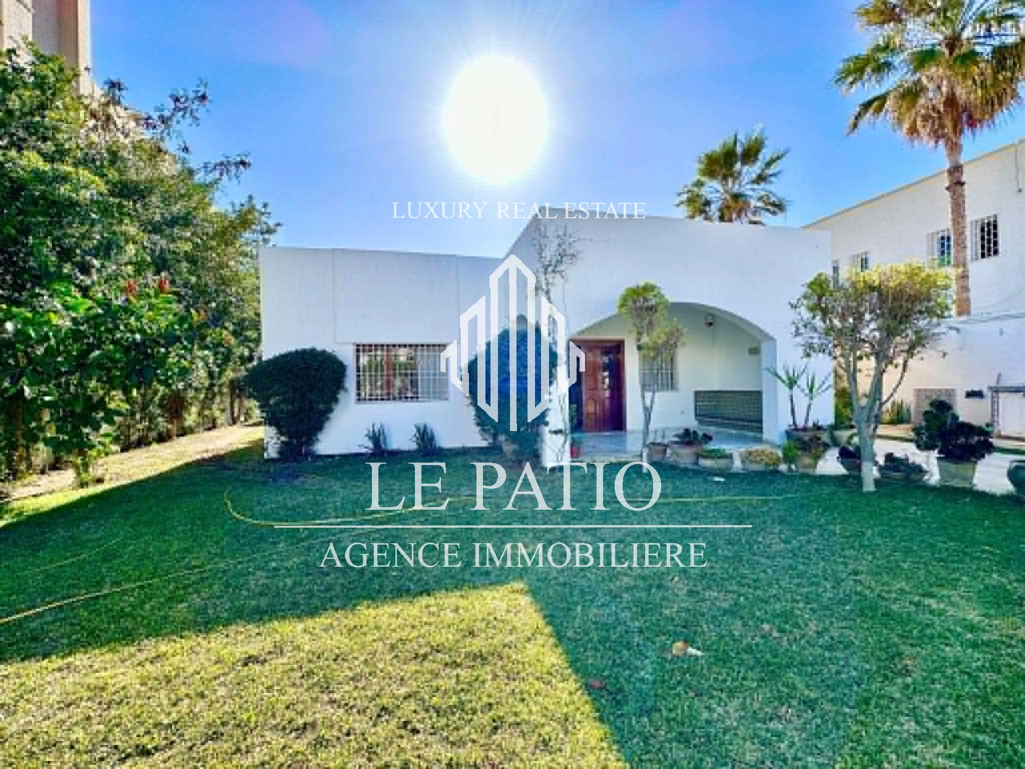La Marsa&nbsp;Marsa Erriadh&nbsp;Location&nbsp;Maisons&nbsp;Villa plain pied en s4 situ�e a la marsa