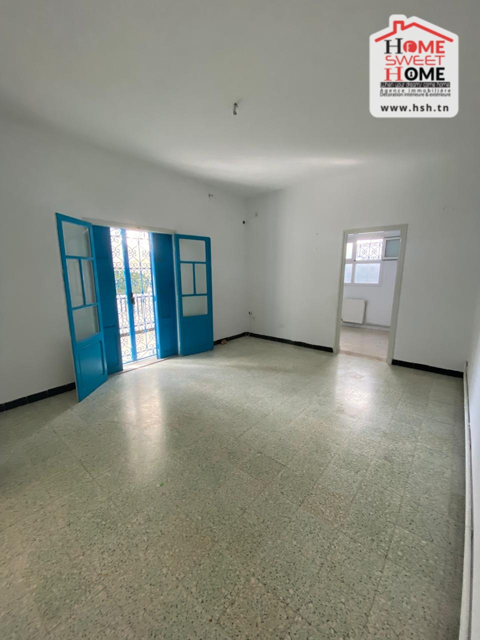 La Marsa&nbsp;Marsa Ennassim&nbsp;Location&nbsp;Appart. 2 pi�ces&nbsp;Rdc de villa bardot  � cit� stade la marsa