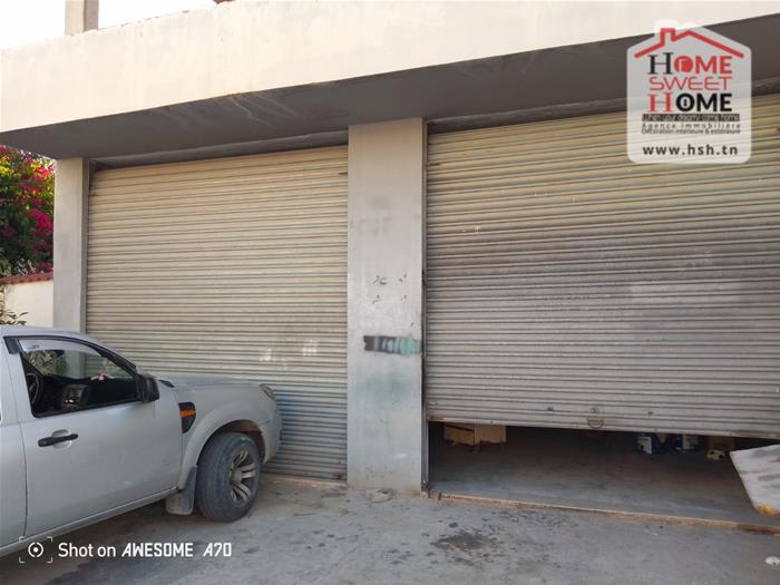 La Marsa&nbsp;Gammart&nbsp;Bureaux & Commerces&nbsp;Atelier,Garage&nbsp;D�p�t stockiva � gammarth