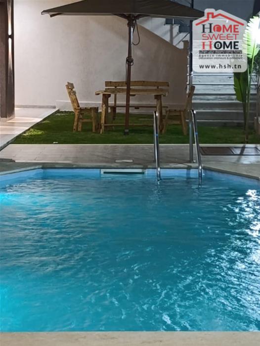 Kelibia&nbsp;Kelibia&nbsp;Location&nbsp;Maisons&nbsp;Villa meubl� avec piscine k�libia