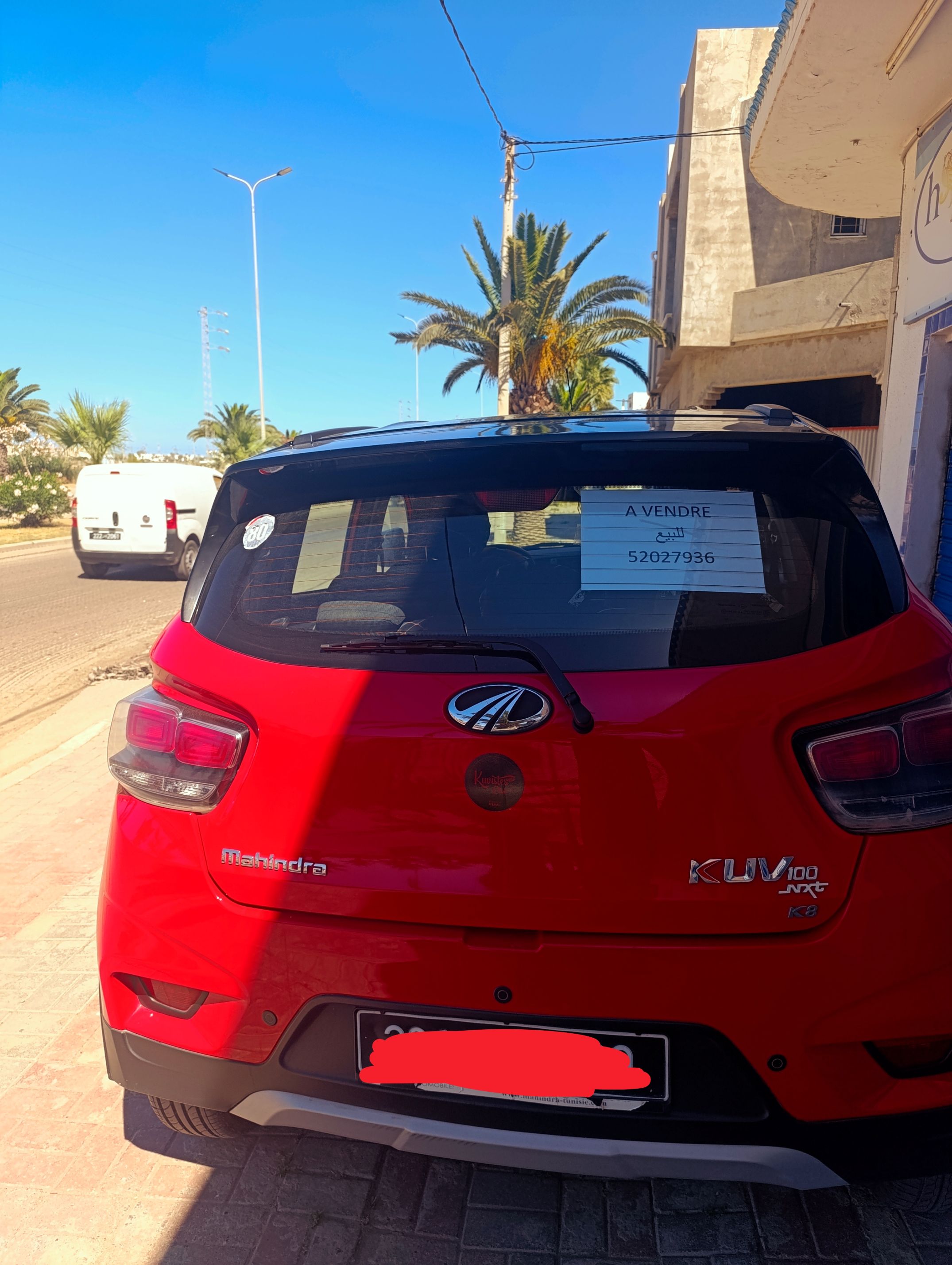 Sousse Jaouhara&nbsp;Khezama Ouest&nbsp;Mahindra&nbsp;Autre Mod�le&nbsp;Mahindra kuv100 k8