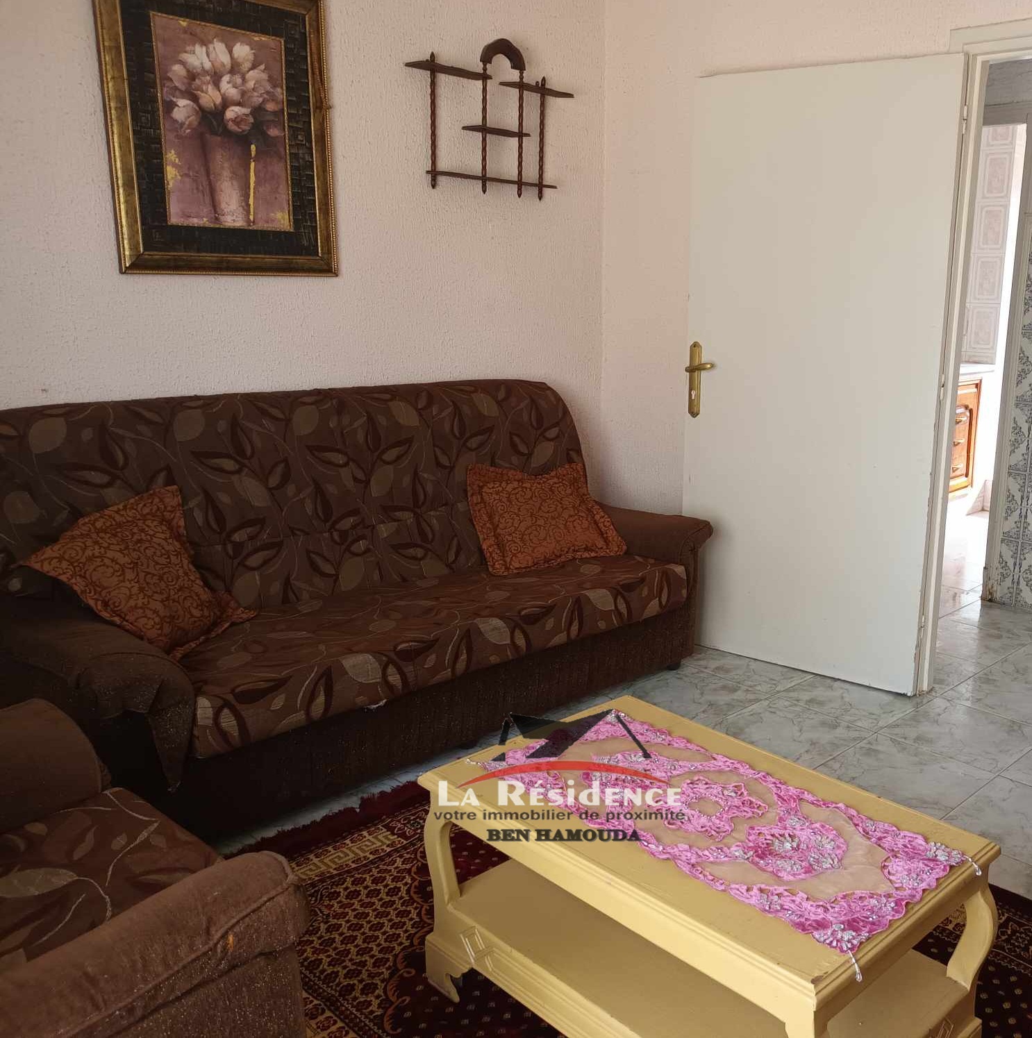 Bizerte Nord&nbsp;Bizerte&nbsp;Location vacances&nbsp;Appart. 3 pi�ces&nbsp;Appartement meubl� en face de la plage 1er �tage