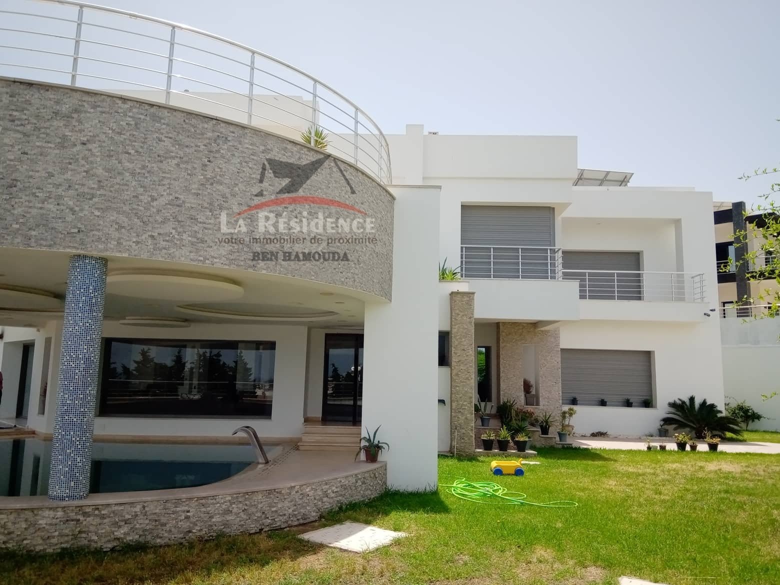 Bizerte Nord&nbsp;Bizerte&nbsp;Location vacances&nbsp;Maisons&nbsp;Villa avec piscine  � corniche bizerte