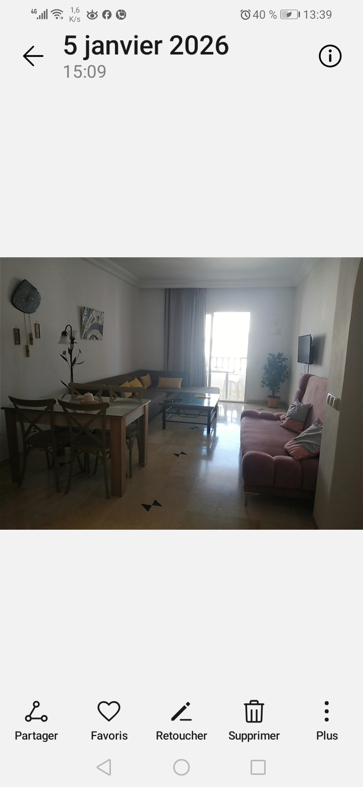 Hammamet&nbsp;Hammamet&nbsp;Location&nbsp;Appart. 2 pi�ces&nbsp;Appartement