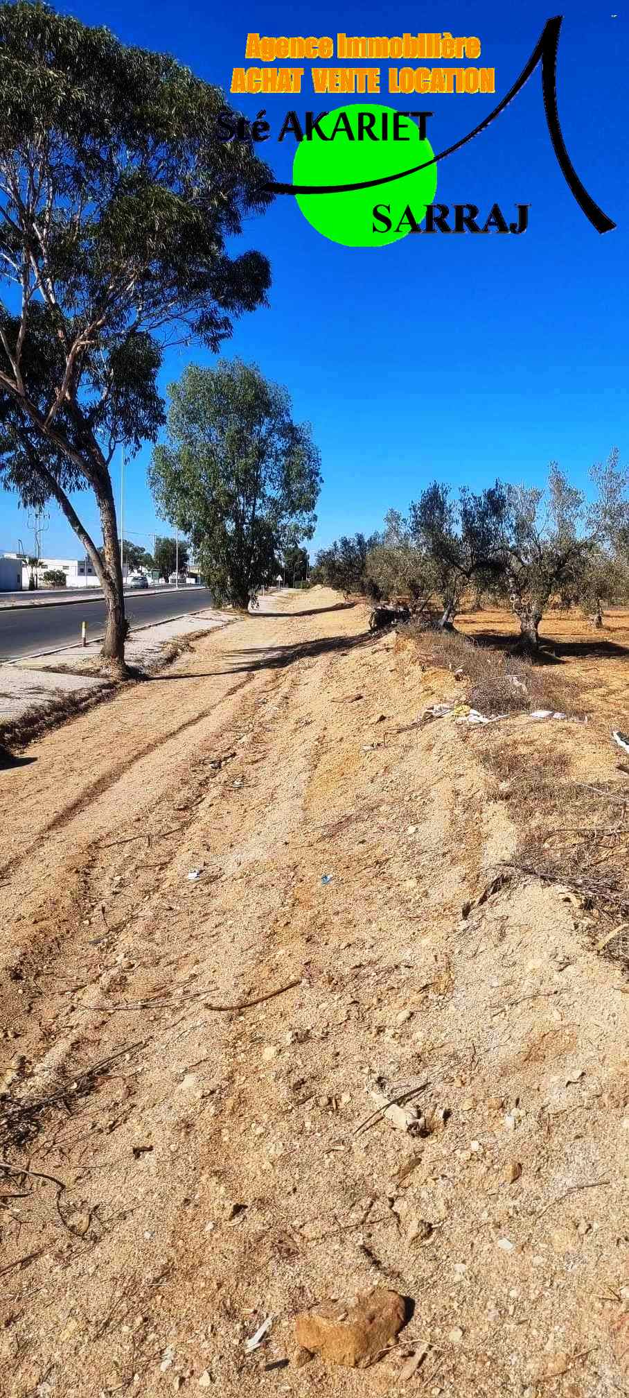 Sidi Bou Ali&nbsp;Sidi Bou Ali&nbsp;Terrain&nbsp;Terrain nu&nbsp;Lot 4500m pr�s mall of sousse vers sidi bouali