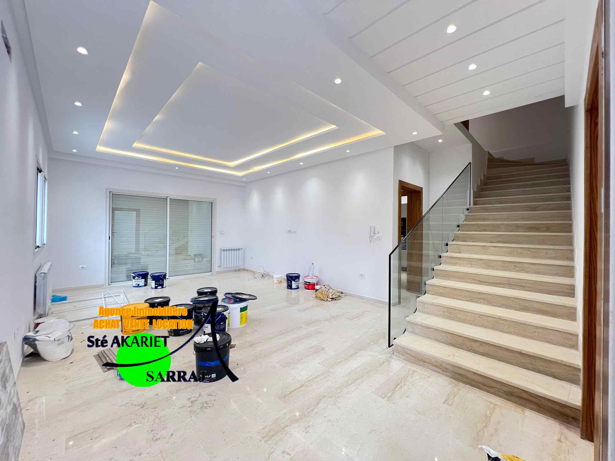 Sousse Jaouhara&nbsp;Sahloul&nbsp;Vente&nbsp;Maisons&nbsp;Villa style am�ricain neuf � sahloul 4