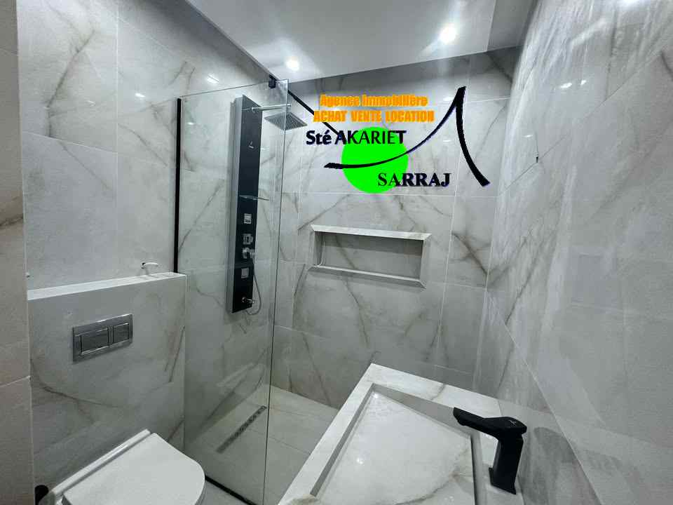 Sousse Jaouhara&nbsp;Sousse Khezama&nbsp;Vente&nbsp;Appart. 3 pi�ces&nbsp;Appartement neuf s3 avec piscine priv�e � khzema