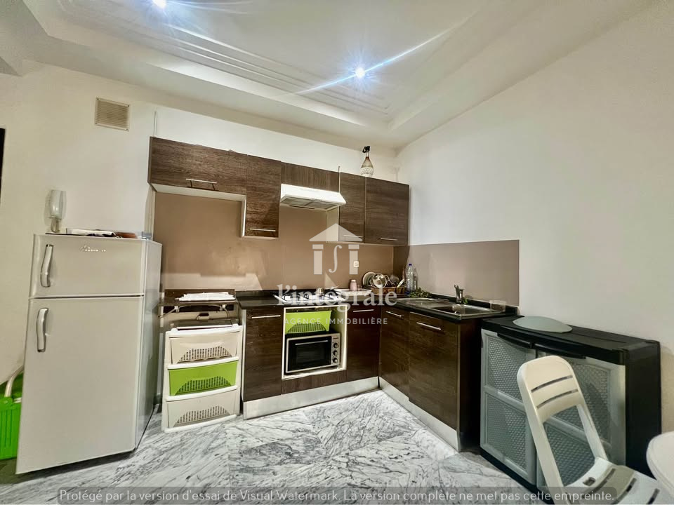 Mnihla&nbsp;Jardins d'el Menzah&nbsp;Location&nbsp;Appart. 2 pi�ces&nbsp;S1 haut standing meubl�
