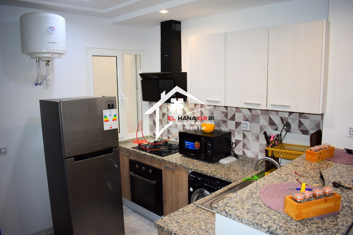 Mahdia&nbsp;Mahdia&nbsp;Location vacances&nbsp;Appart. 2 pi�ces&nbsp;S2 rz azur 1 appartement � plage baghdedi