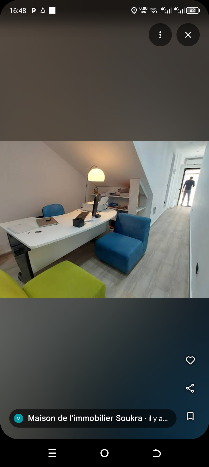 La Soukra&nbsp;Charguia 2&nbsp;Location&nbsp;Autre&nbsp;Bureau commerciale