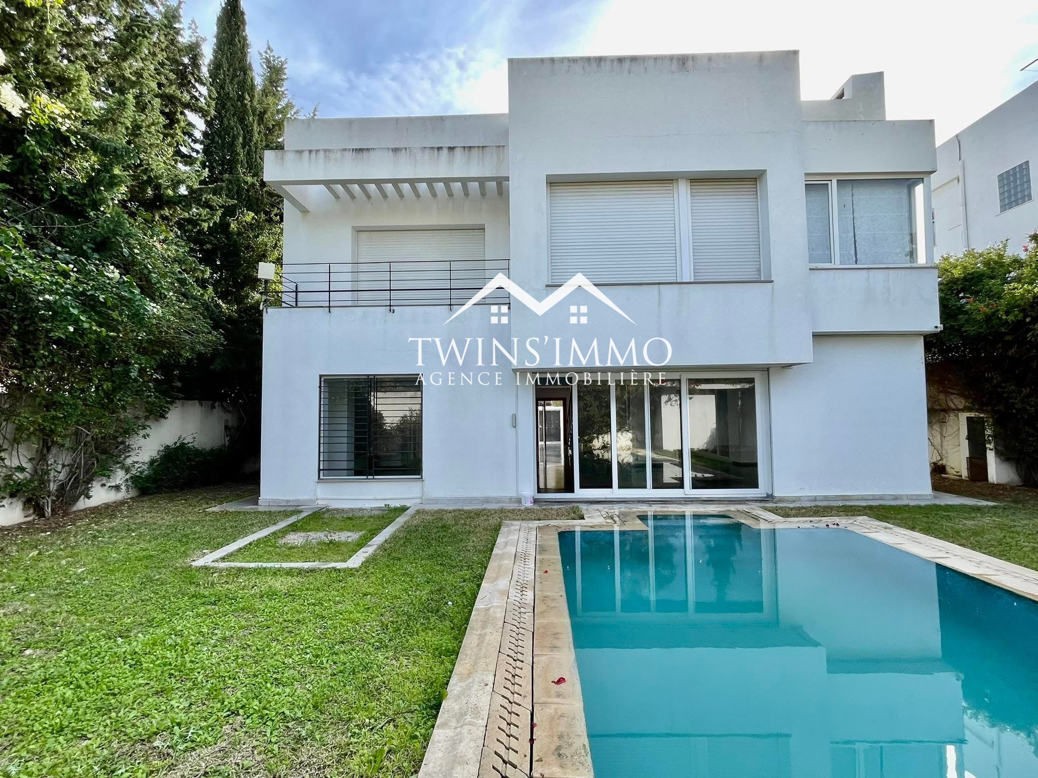 La Marsa&nbsp;Marsa Ennassim&nbsp;Location&nbsp;Maisons&nbsp;Villa s4 � la marsa