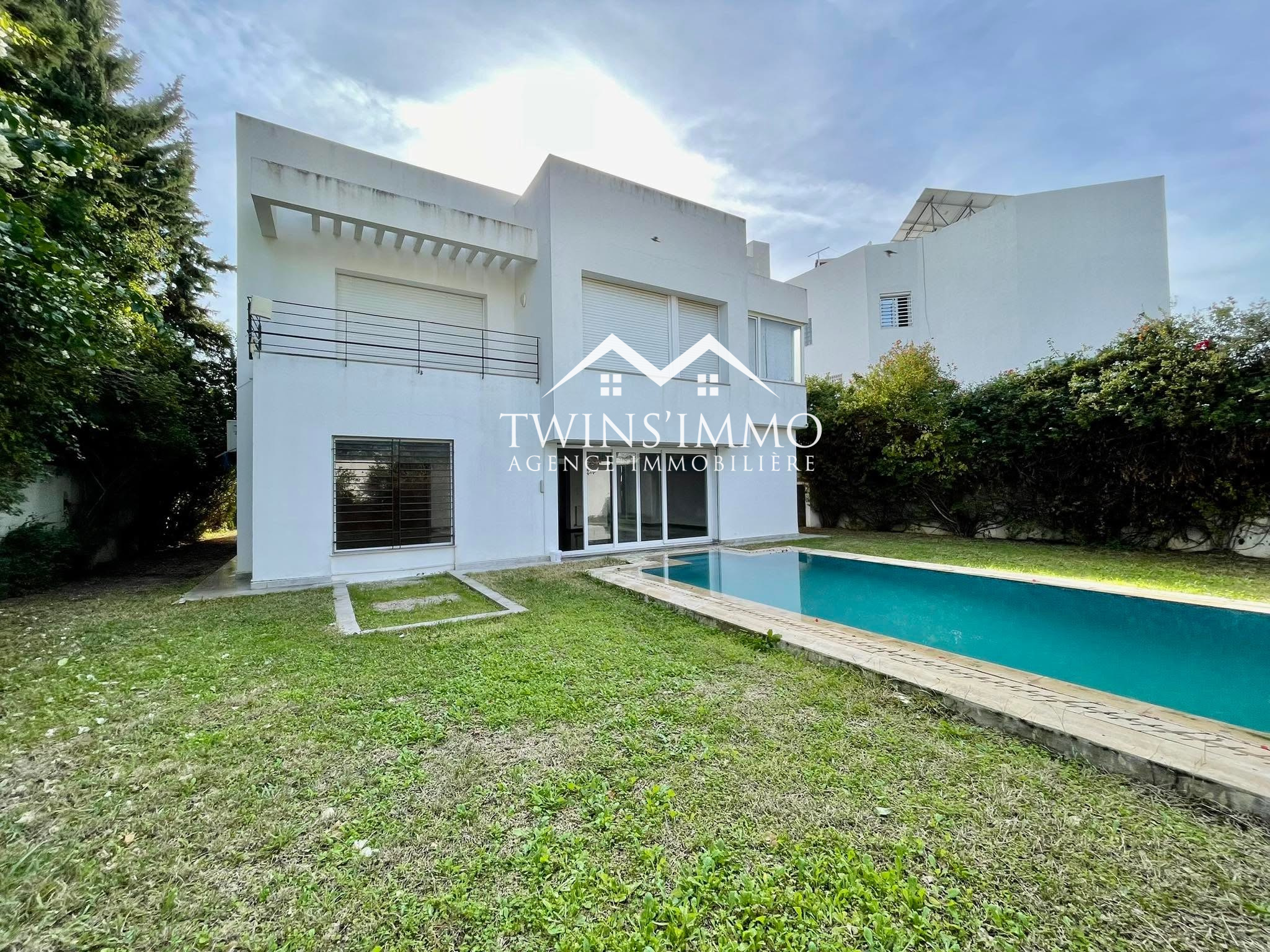 La Marsa&nbsp;Marsa Ennassim&nbsp;Location&nbsp;Maisons&nbsp;Villa s4 � la marsa