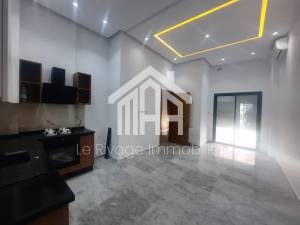 El Kram&nbsp;Jardins de Carthage&nbsp;Location&nbsp;Appart. 1 pi�ce&nbsp;Un appartement en s1 aux jardins de ref485a