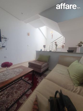El Menzah&nbsp;El Manar 2&nbsp;Location&nbsp;Appart. 2 pi�ces&nbsp;Joli rdc de villa meubl�