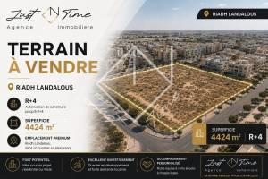Ariana Ville&nbsp;Riadh Landlous&nbsp;Vente&nbsp;Surfaces&nbsp;Terrain    riadh landalous ref333a