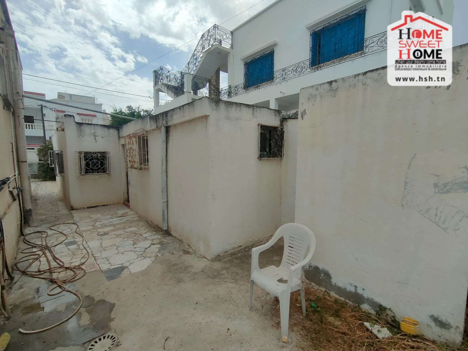 Megrine&nbsp;Megrine&nbsp;Vente&nbsp;Appart. 5 pi�ces+&nbsp;Villa ramla � m�grine