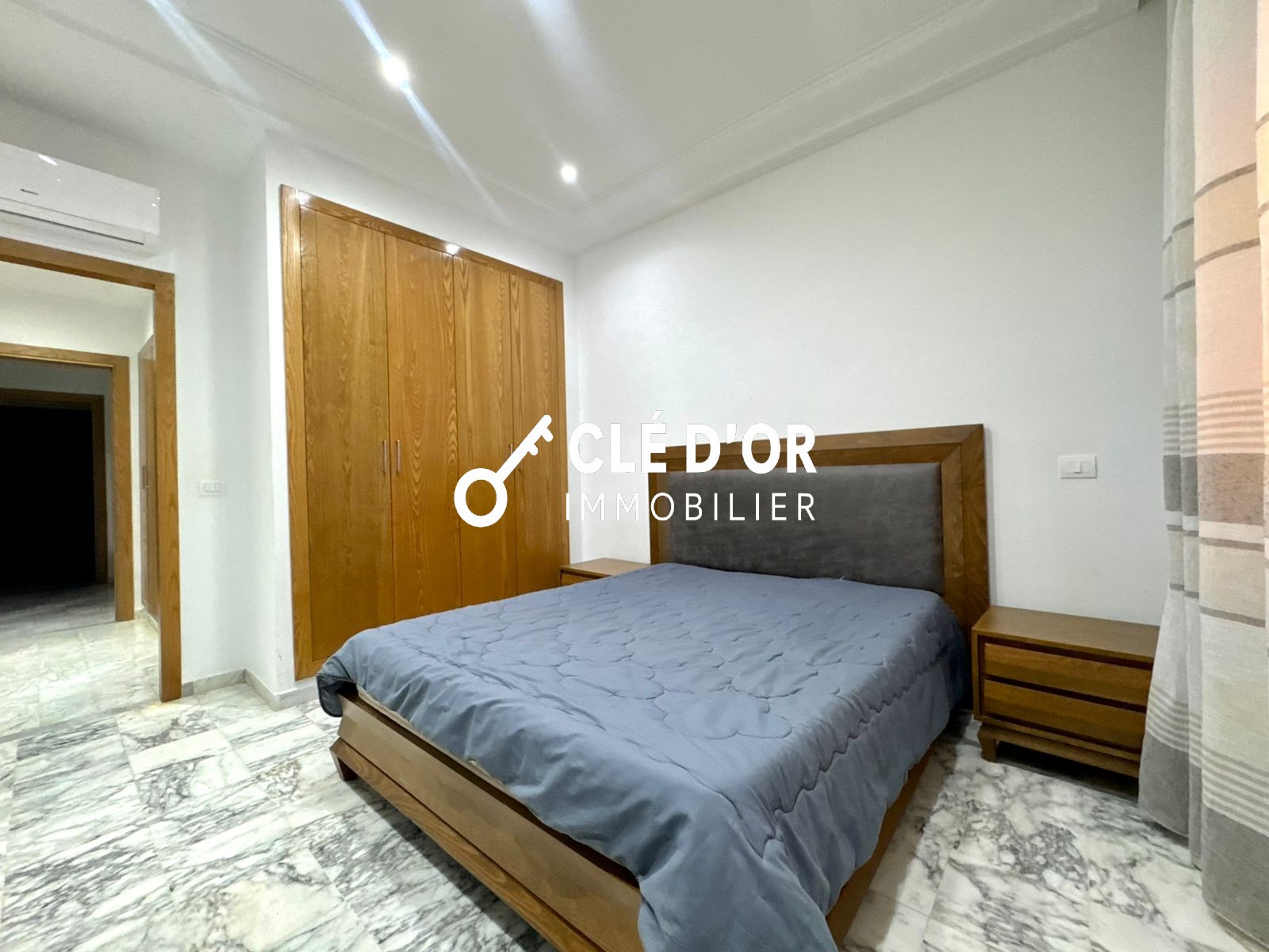 Ain Zaghouan&nbsp;Jardins de Carthage&nbsp;Location&nbsp;Appart. 3 pi�ces&nbsp;Un s3 richement meubl� au jardin de carthage