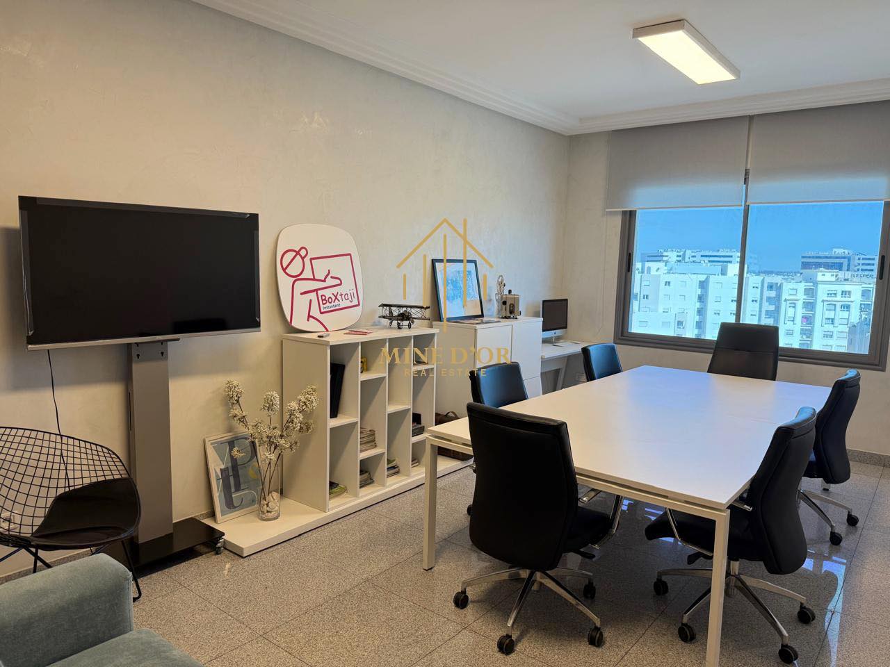 Cite El Khadra&nbsp;Zone urbaine nord&nbsp;Bureaux & Commerces&nbsp;Bureau&nbsp;Bureau meuble ou vide haut standing