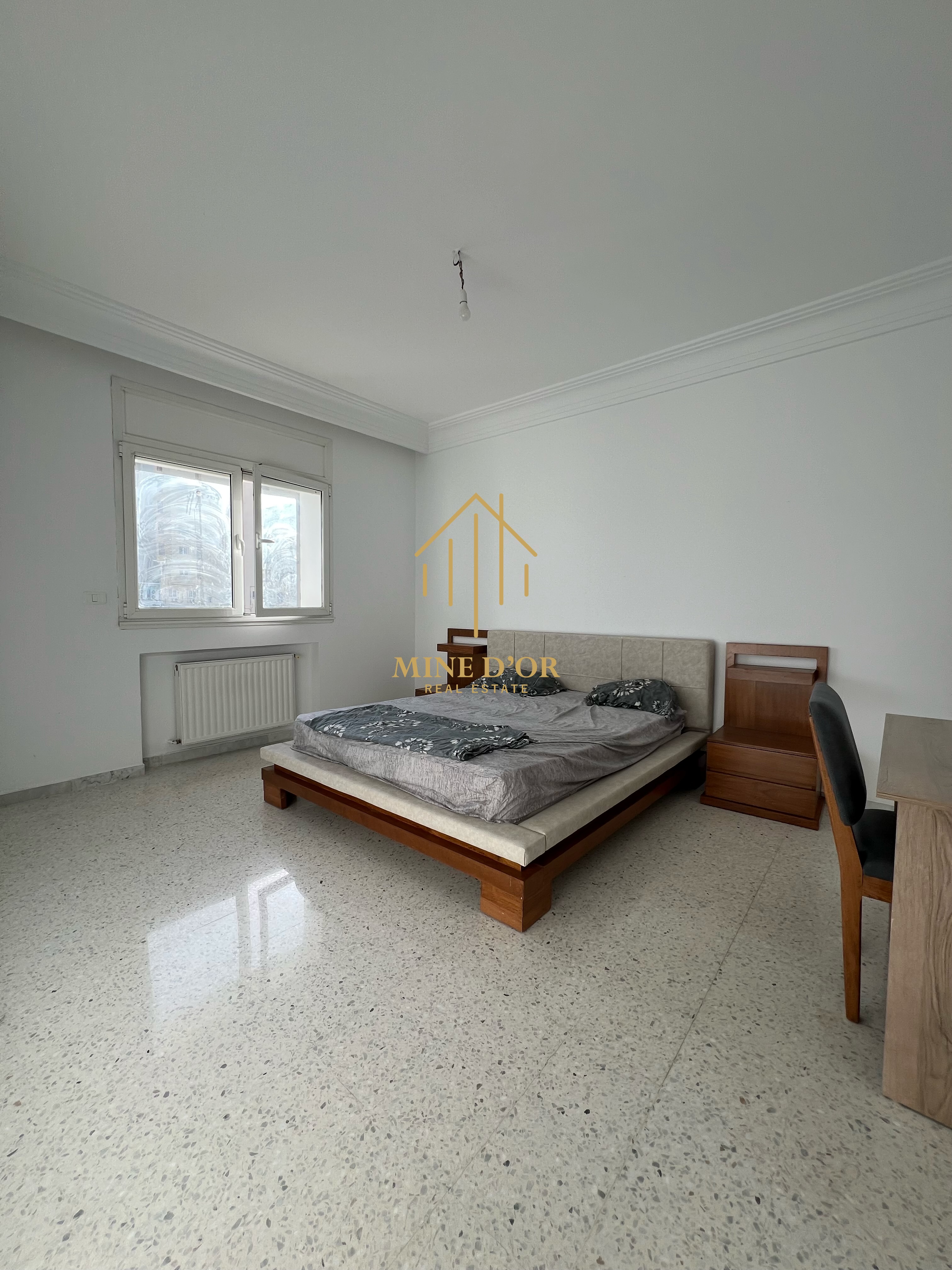 Cite El Khadra&nbsp;Zone urbaine nord&nbsp;Location&nbsp;Appart. 4 pi�ces&nbsp;Appartement s3 meubl� au centre urbain nord