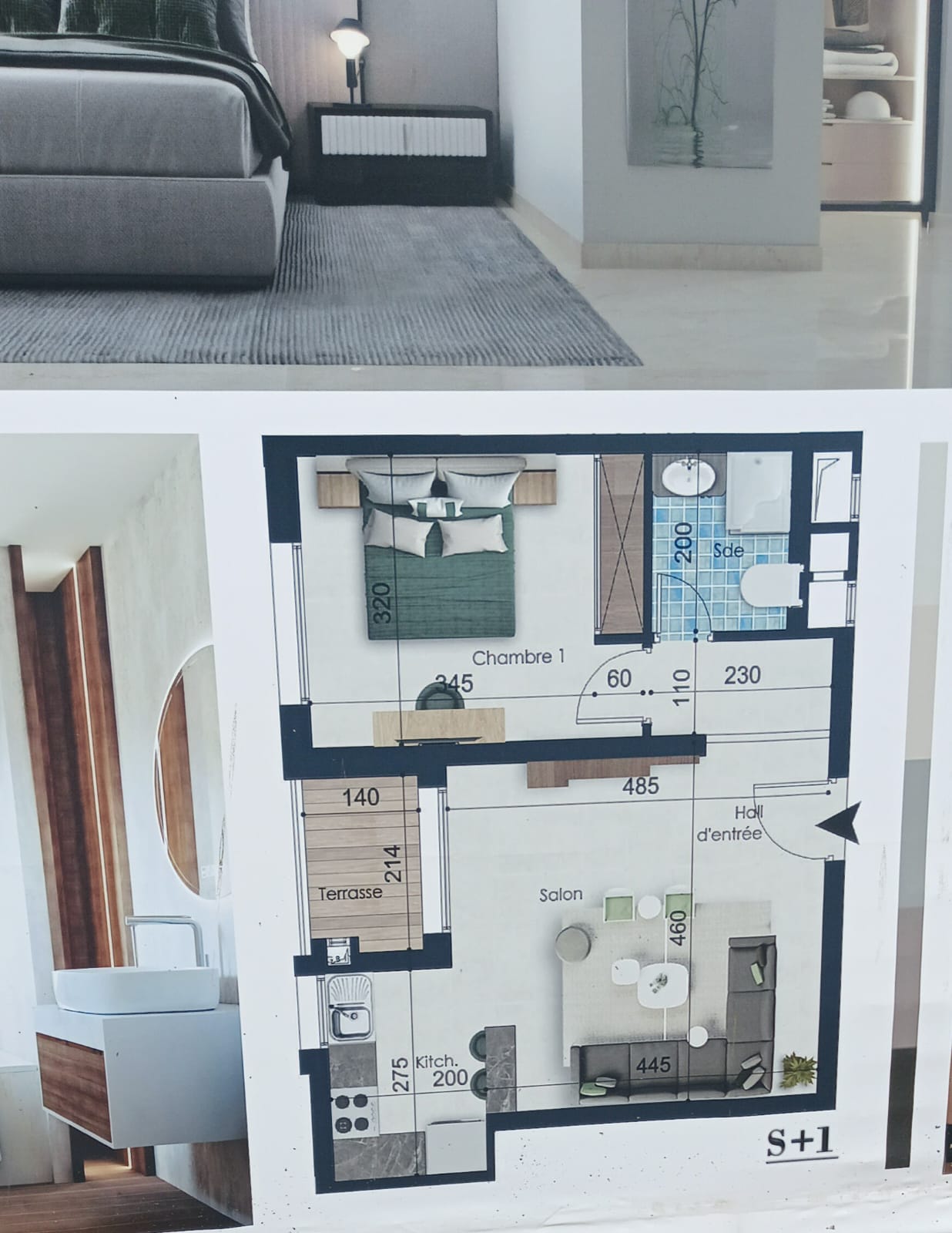 Ain Zaghouan&nbsp;Ain Zaghouan&nbsp;Vente&nbsp;Appart. 2 pi�ces&nbsp;Appt s1 � ain zaghouan nord