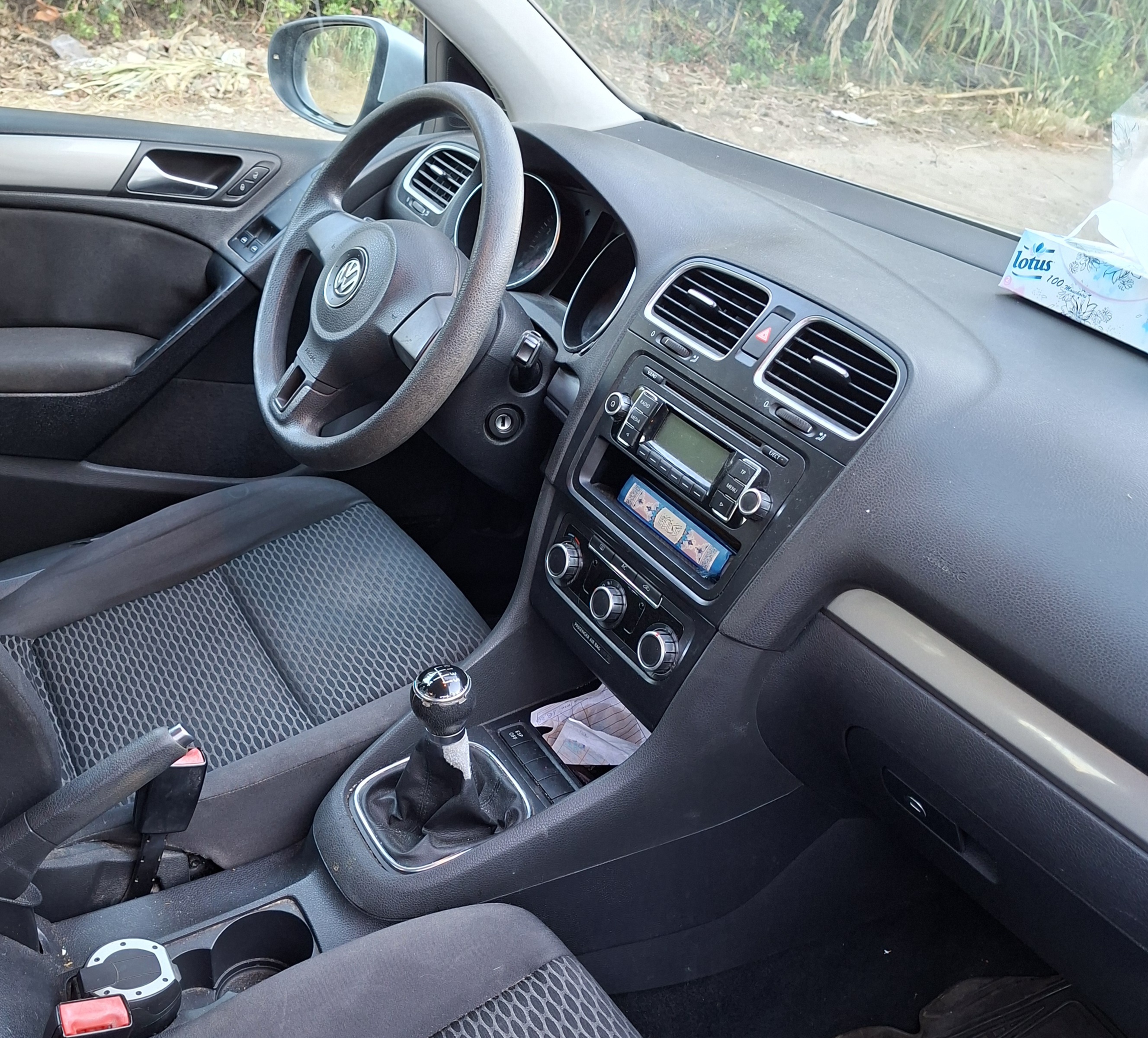 Bizerte Nord&nbsp;Cite El Korniche 1&nbsp;Volkswagen&nbsp;Golf 6&nbsp;Voiture origine allemande