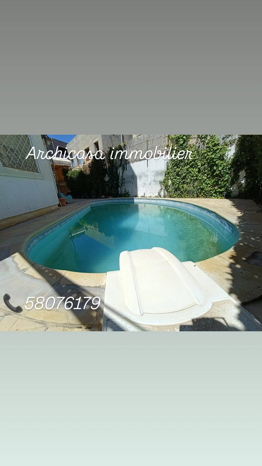 Hammam Chatt&nbsp;Hammam Chatt&nbsp;Vente&nbsp;Maisons&nbsp;Une villa avec piscine