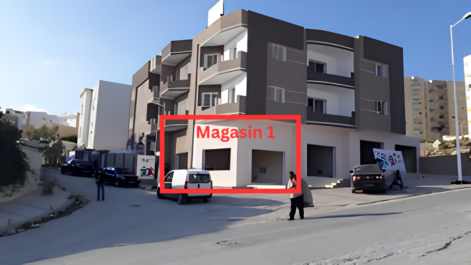 Mnihla&nbsp;Jardins d'el Menzah&nbsp;Bureaux & Commerces&nbsp;Surfaces&nbsp;Local commercial � jardins d'el menzah 2