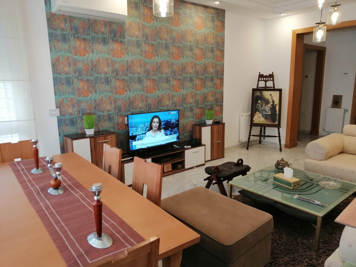 La Soukra&nbsp;La Soukra&nbsp;Location&nbsp;Appart. 4 pi�ces&nbsp;S plus 3 meubl� a la soukra wb2999