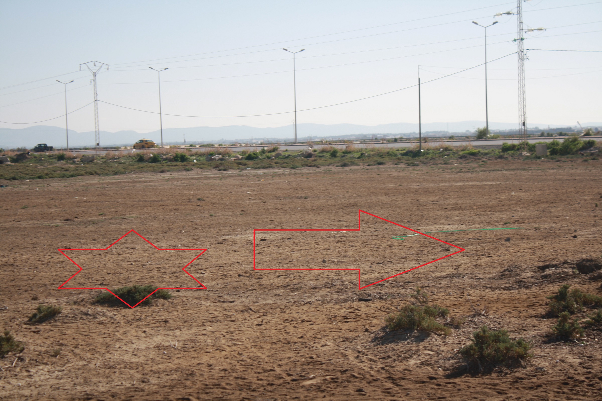 Soliman&nbsp;Cite Hotel Des Andalous&nbsp;Terrain&nbsp;Terrain nu&nbsp;Gps  tarrain 3112m multiples vocations diverse