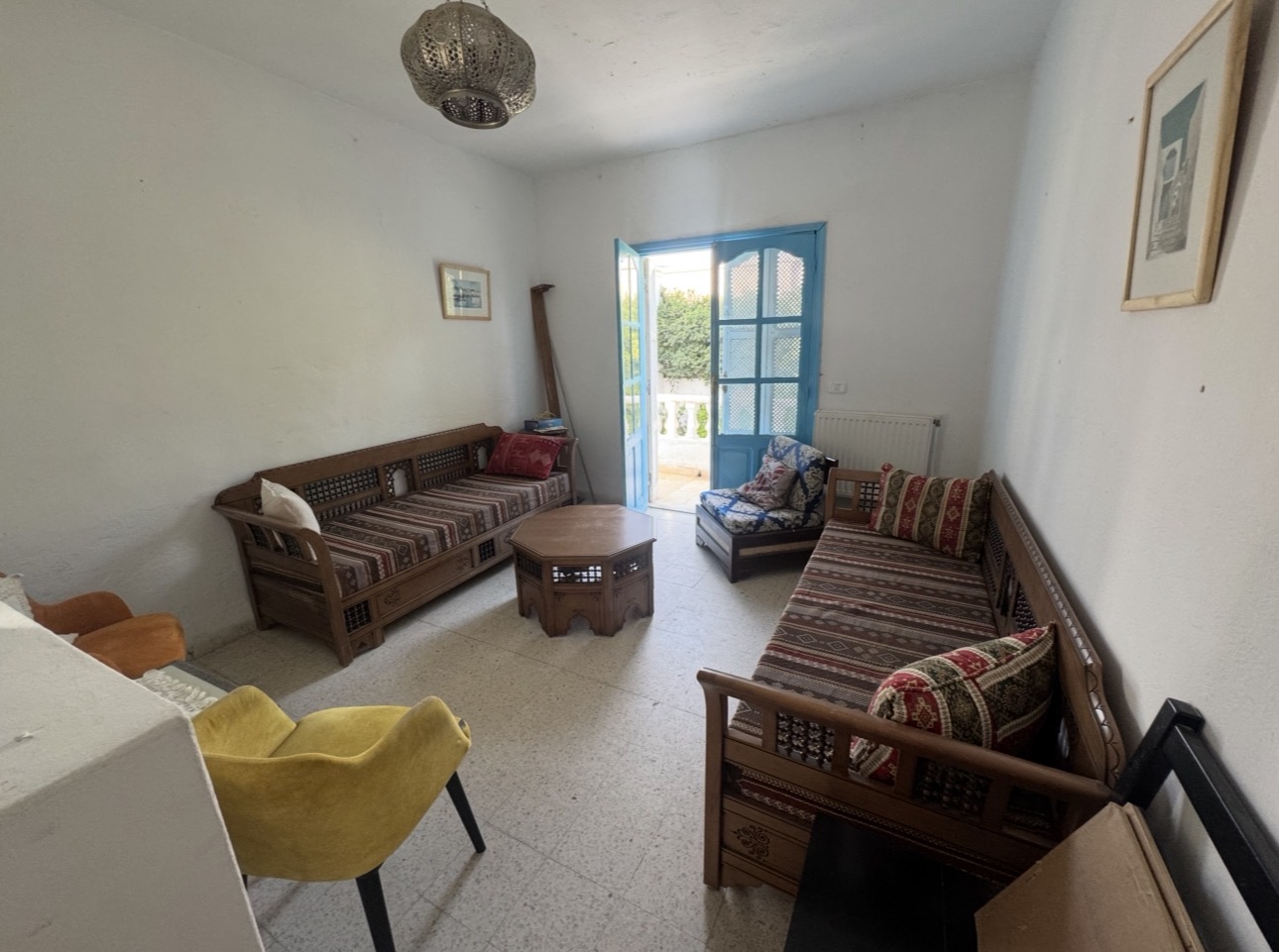 La Marsa&nbsp;Marsa Safsaf&nbsp;Location&nbsp;Maisons&nbsp;Premier �tage meuble au centre de la marsa