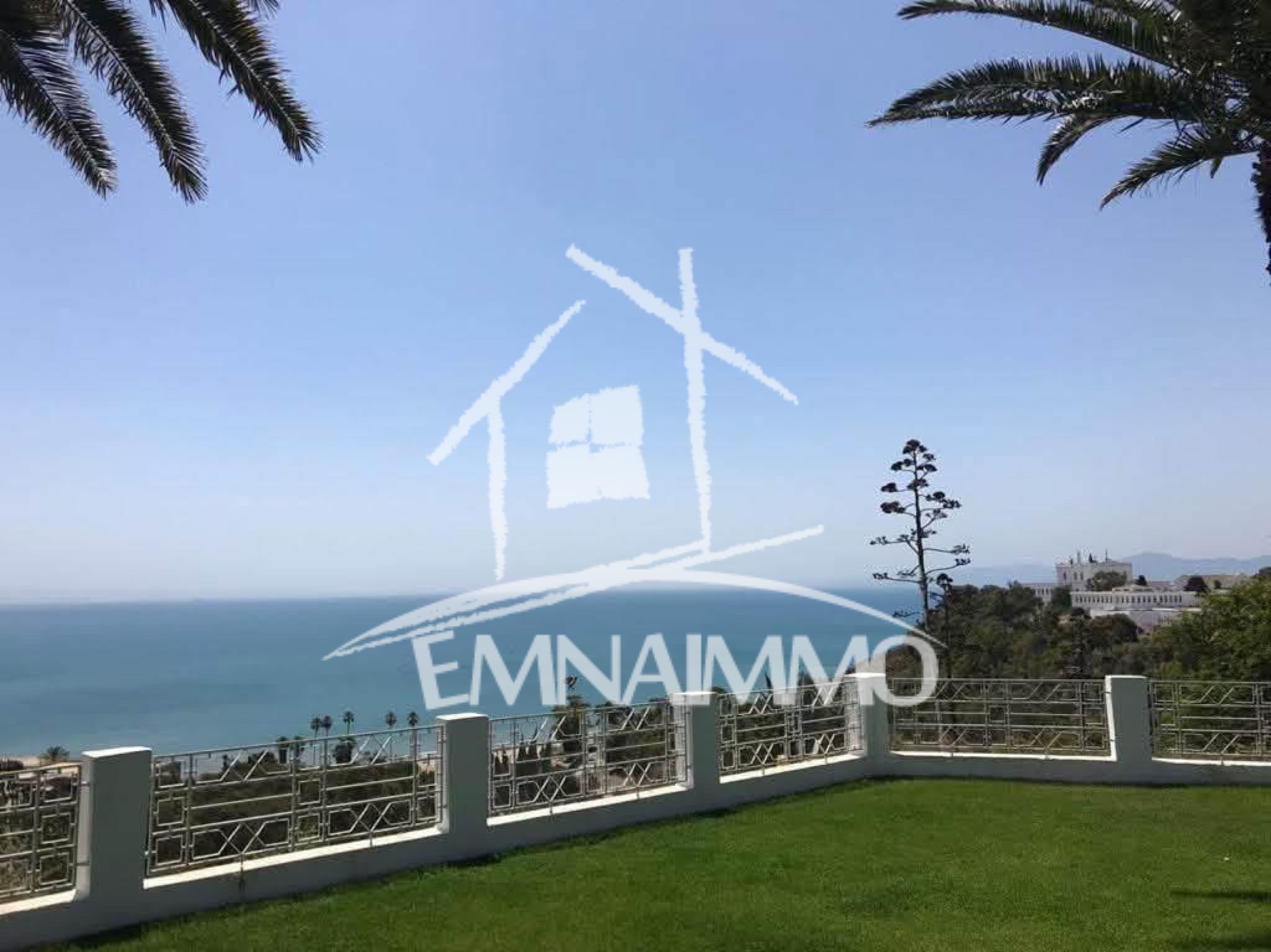 Carthage&nbsp;Amilcar&nbsp;Vente&nbsp;Maisons&nbsp;Av villa vue mer  carthage amilcar