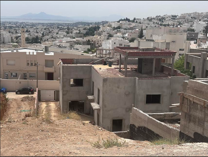 Mnihla&nbsp;Cite Ennasr&nbsp;Vente&nbsp;Maisons&nbsp;Villa inachev�e cit� el faouz