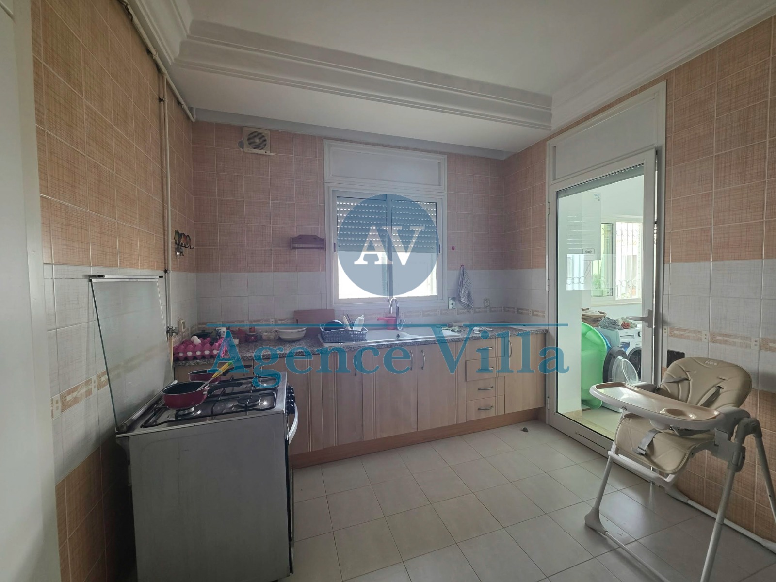La Marsa&nbsp;Gammart&nbsp;Location&nbsp;Appart. 4 pi�ces&nbsp;Appartement s3 avec jardin � gammarth