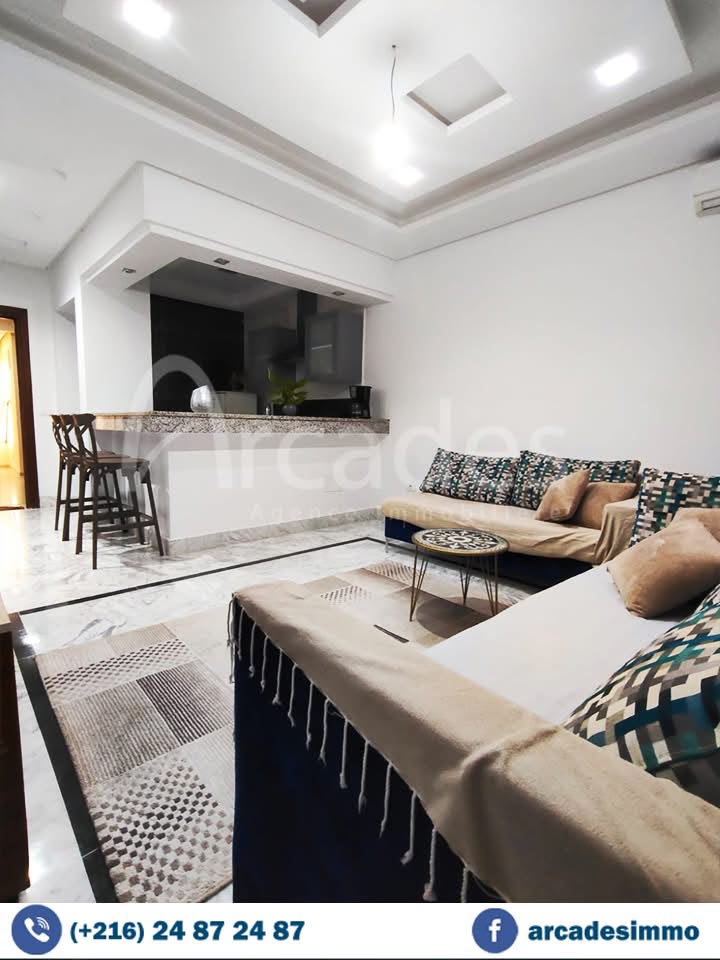 Monastir&nbsp;Monastir&nbsp;Location&nbsp;Appart. 1 pi�ce&nbsp;Jolie apprtement haut standing a la falaise