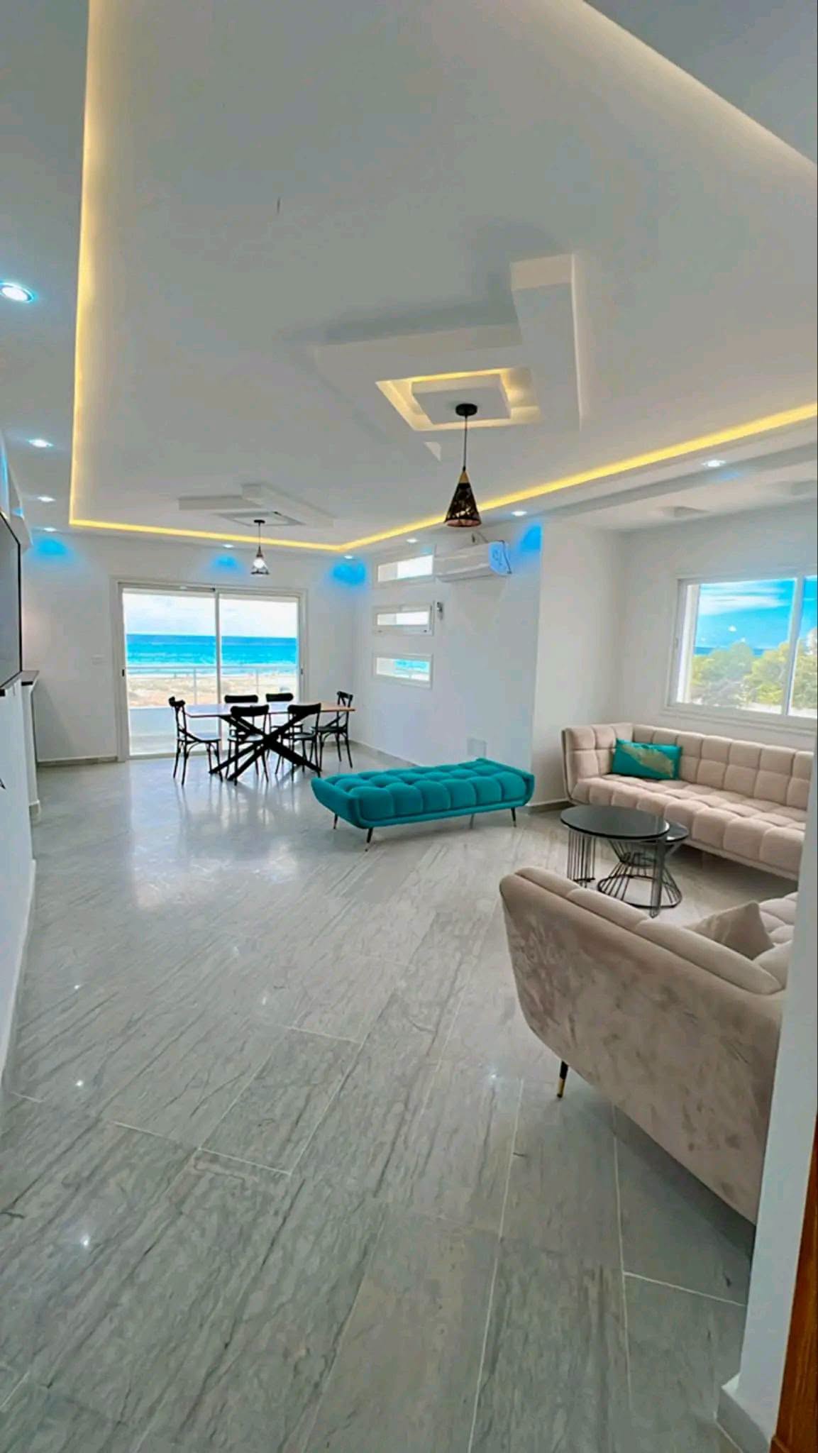 Hammam El Ghezaz&nbsp;Ezzahra&nbsp;Location vacances&nbsp;Appart. 2 pi�ces&nbsp;Appartement une magnifique vue sur la mer