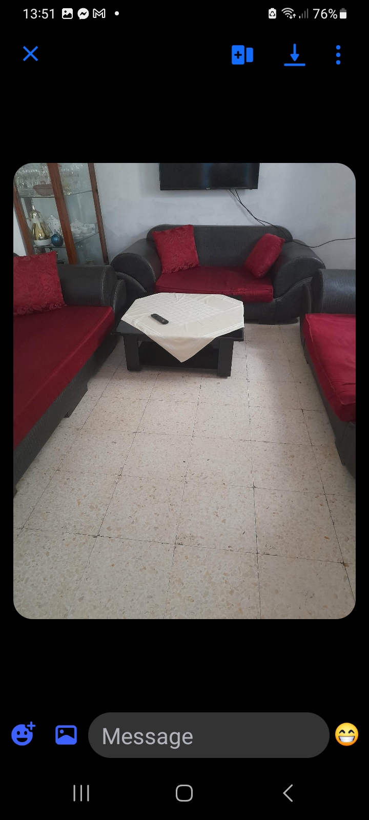 Sidi El Bechir&nbsp;Monfleury&nbsp;Salon - Salle � manger &nbsp;Salle � manger&nbsp;Sallon en bon etat