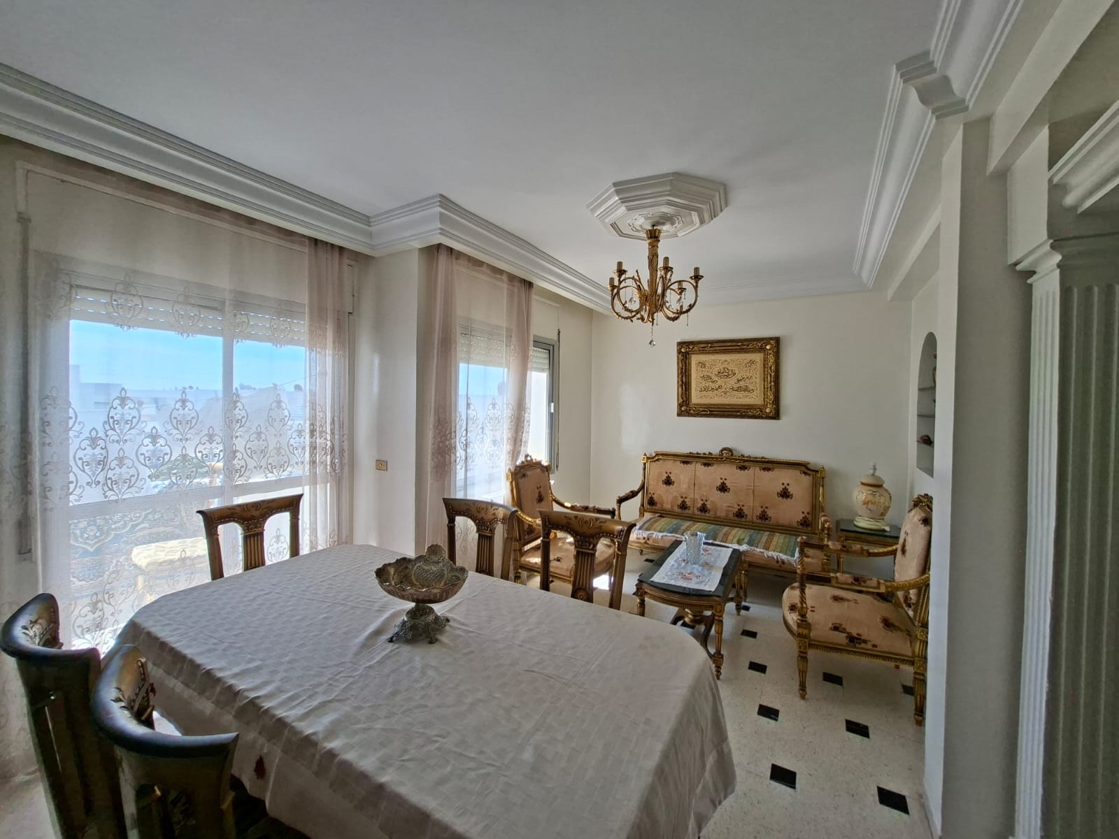 El Menzah&nbsp;El Manar 1&nbsp;Location&nbsp;Appart. 4 pi�ces&nbsp;Appartement s plus 3 meubl� � manar 1