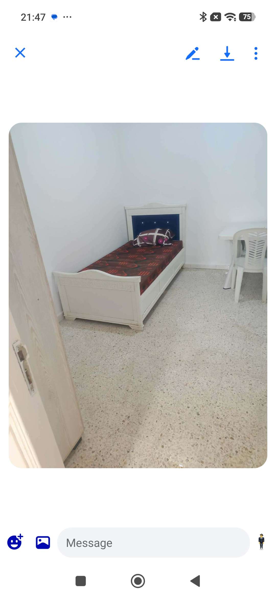Bab Souika&nbsp;Bab Saadoun&nbsp;Location&nbsp;Appart. 3 pi�ces&nbsp;Locatroispieeces