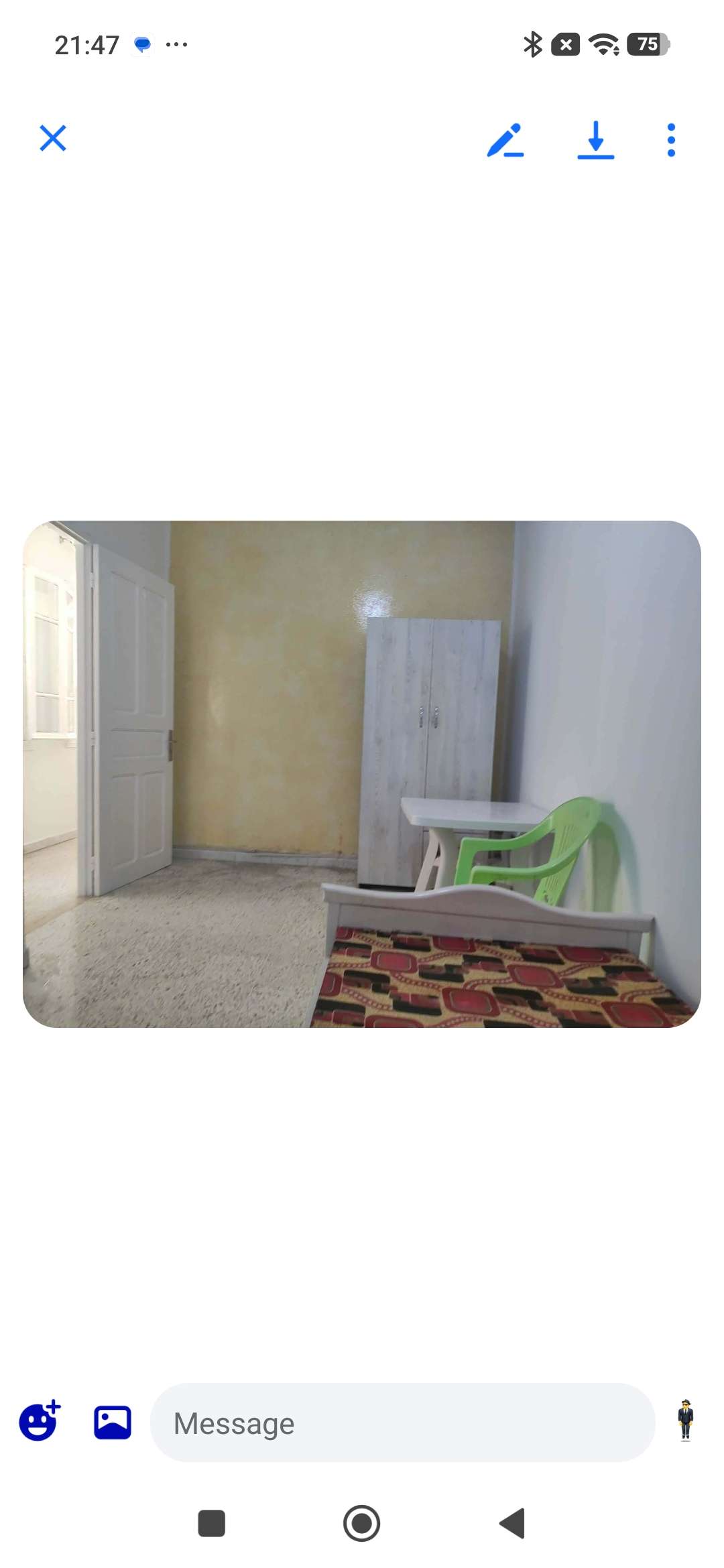 Bab Souika&nbsp;Bab Saadoun&nbsp;Location&nbsp;Appart. 3 pi�ces&nbsp;Locatroispieeces